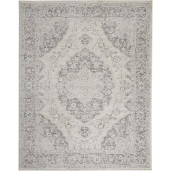 Nourison Tranquil Vintage Persian Center Medallion Area Rug