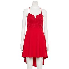 Red Juniors' Dresses