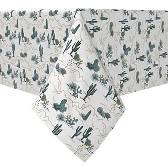 Rectangular Tablecloth, 100% Cotton, 60x120", Canyon Design