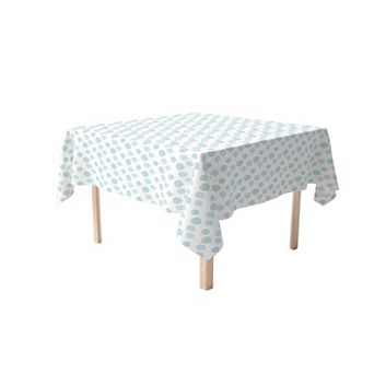 Square Tablecloth, 100% Cotton, 60x60", Blue Balloons