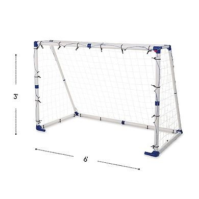 HearthSong - Goal for It! Portable 3-in-1 Pro-style Soccer Trainer Goal