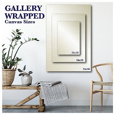 COURTSIDE MARKET Old St. Nick Canvas Wall Art