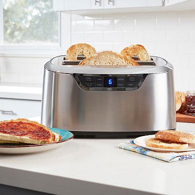 Kenmore Elite 4-Slice Long-Slot Stainless Steel Toaster