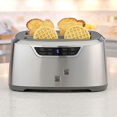 Kenmore Elite 4-Slice Long-Slot Stainless Steel Toaster