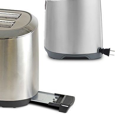 Kenmore Elite 4-Slice Long-Slot Stainless Steel Toaster