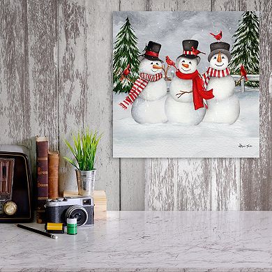 COURTSIDE MARKET Winter Pals Canvas Wall Art