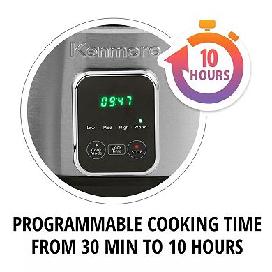 Kenmore 7-qt. Programmable Slow Cooker