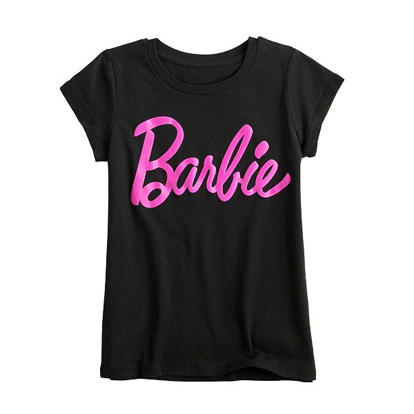 Girls 7-16 Barbie Short Sleeve Graphic Tee