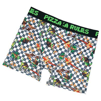 Boys 6-10 Teenage Mutant Ninja Turtles 4-Pack Athletic Boxer Briefs