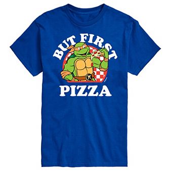 Big & Tall TMNT First Pizza Graphic Tee
