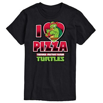 Big & Tall TMNT Love Pizza Graphic Tee