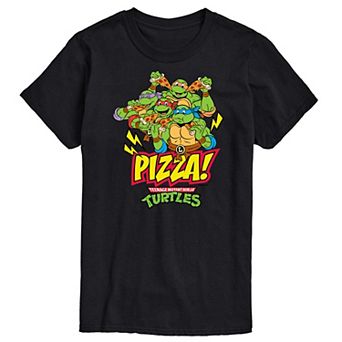Big & Tall TMNT Pizza Graphic Tee