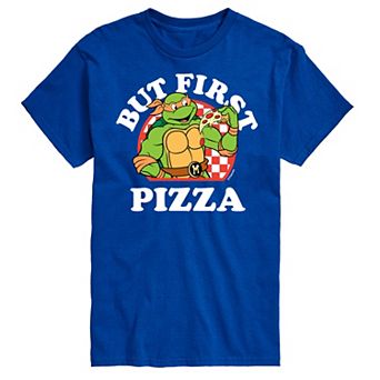 Big & Tall TMNT First Pizza Graphic Tee