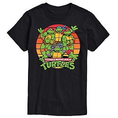 Nickelodeon Teenage Mutant Ninja Turtles Boys Long Sleeve T-Shirt 2-Pack, TMNT 2-Pack Bundle Set for Kids and Toddlers