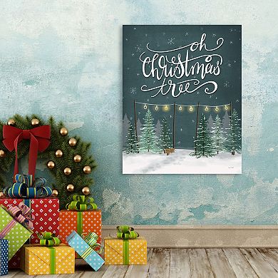 COURTSIDE MARKET Christmas Canvas Wall Art