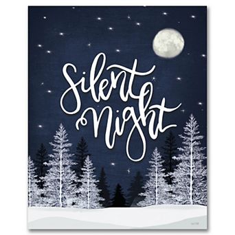 COURTSIDE MARKET Silent Night Canvas Wall Art