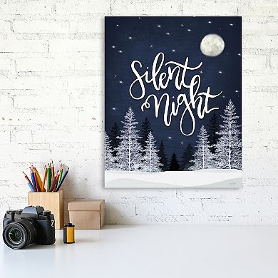 COURTSIDE MARKET Silent Night Canvas Wall Art