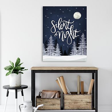 COURTSIDE MARKET Silent Night Canvas Wall Art