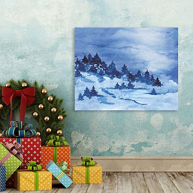 COURTSIDE MARKET Winter Wonderland Canvas Wall Art