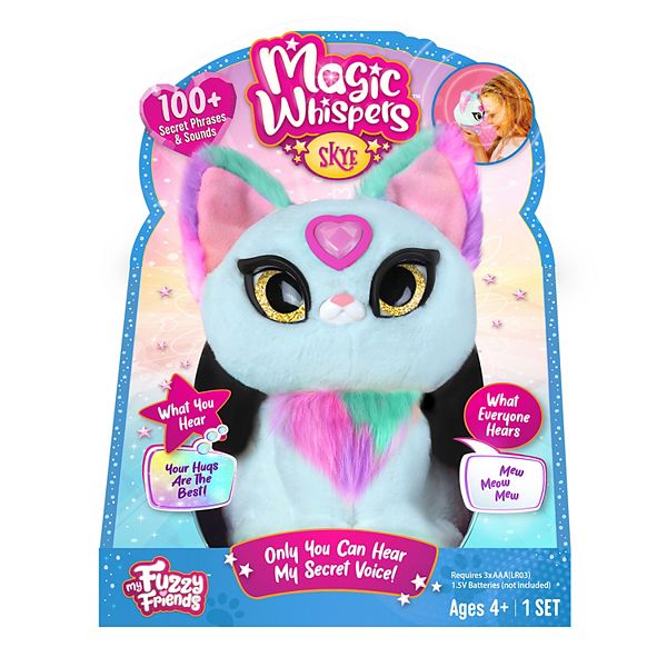 My Fuzzy Friends Magic Whispers Mew Meow Mew 100+ Secret Phrases & Sounds - Skye