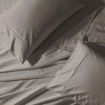 Good Weight 100% Cotton Sateen Sheet Set - Deep Pockets (16 inches)