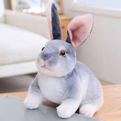 Simulation Rabbit Doll 7.87inch Plush Toy - Children's Birthday and Easter Bunny Gift