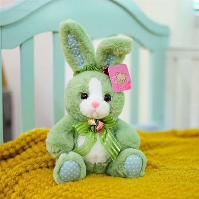 Cute Rabbit Plush Toy - 8.27inch Bunny Doll Pillow For Kids Easter Holiday Gift