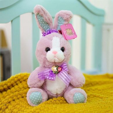 Cute Rabbit Plush Toy - 8.27inch Bunny Doll Pillow For Kids Easter Holiday Gift