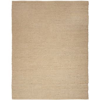 Nourison Farmhouse Natural Jute Flatwoven Rug