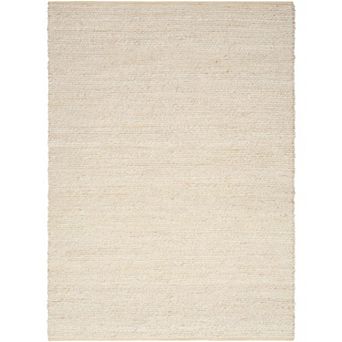 Nourison Farmhouse Natural Jute Flatwoven Rug
