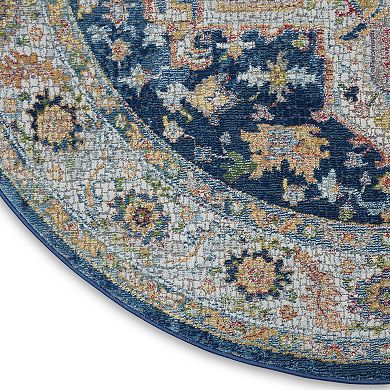 Nourison Global Vintage Center Medallion Indoor Area Rug