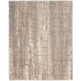 Nourison Luxurious Shag Abstract Textures Area Rug