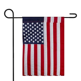 Northlight Patriotic Americana Embroidered Outdoor Garden Flag