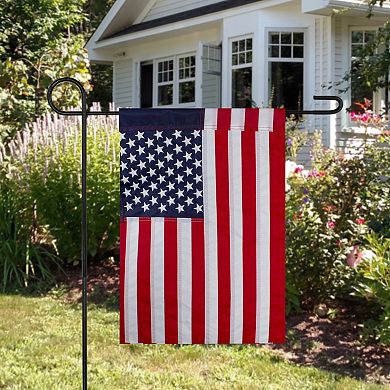 Northlight Patriotic Americana Embroidered Outdoor Garden Flag