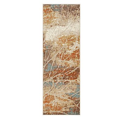 SUPERIOR Superior Modern Branches Indoor Area Rug or Runner