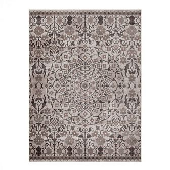 SUPERIOR Galilee Floral Mandala Area Rug or Runner