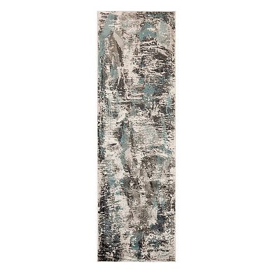 SUPERIOR Abstract Brushstroke Area Rug or Runner