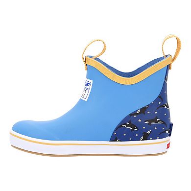 Xtratuf Kids' Salmon Sisters Waterproof Ankle Rain Boots