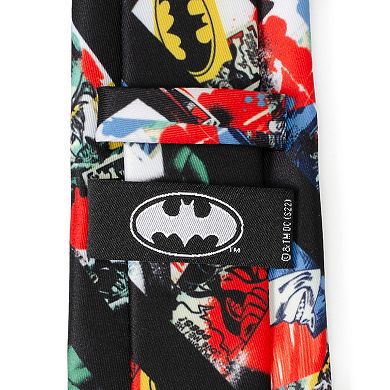 DC Comics Batman Chaos Striped Tie