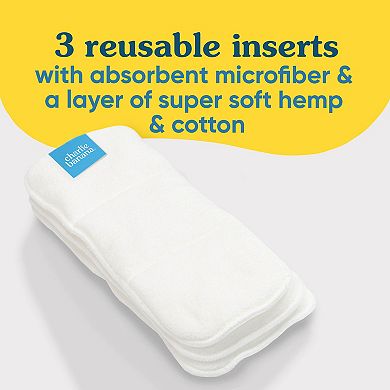 Charlie Banana 3 Count Reusable Hemp Inserts