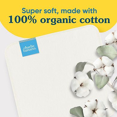 Charlie Banana Reusable Cotton Wipes Set of 10