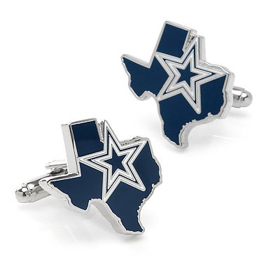Dallas Cowboys State Shaped Cuff Links