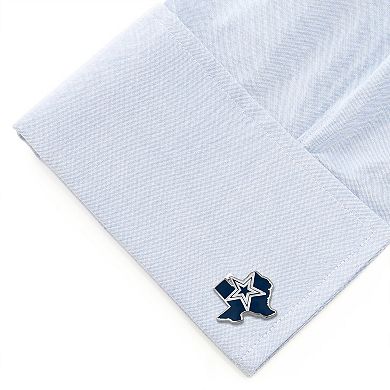 Dallas Cowboys State Shaped Cuff Links