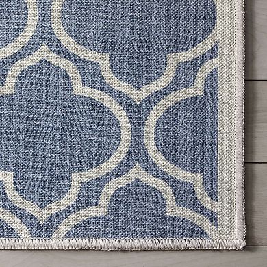 Well Woven Apollo Lattice Moroccan Area Rug