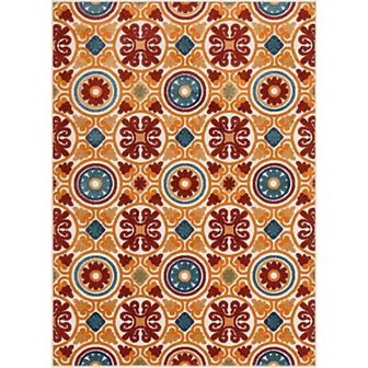 Well Woven Dorado Cabo Modern Indoor Outdoor Geometric Area Rug