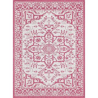 Well Woven Lia Celesine Persian Indoor Outdoor Area Rug