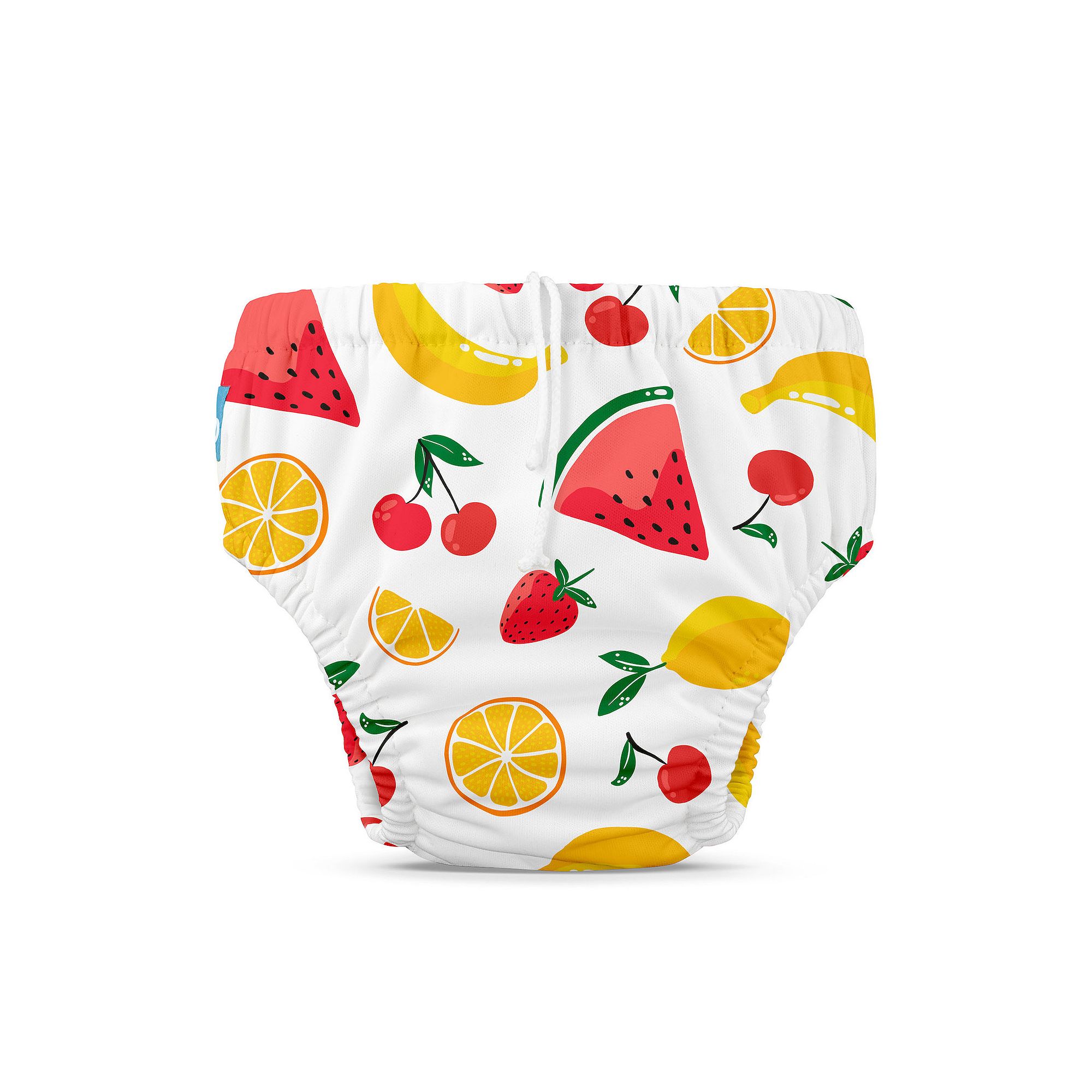 Charlie Banana Drawstring Reusable Swim Diaper, Banana Fiesta