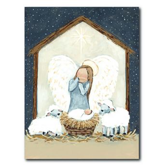 COURTSIDE MARKET Nativity Canvas Wall Art
