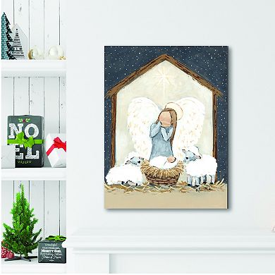 COURTSIDE MARKET Nativity Canvas Wall Art