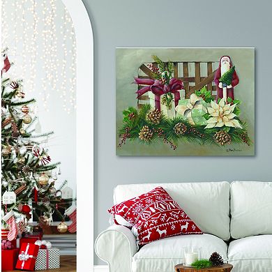 COURTSIDE MARKET Saint Nicholas Vintage Canvas Wall Art